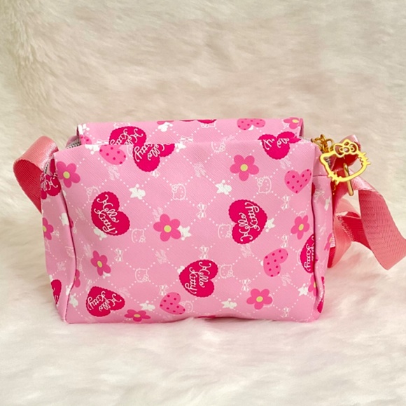 $20 Super Cute Hello Kitty Peeking Hand/Shoulder/Body Bag with Double Zipper - Picture 6 of 6